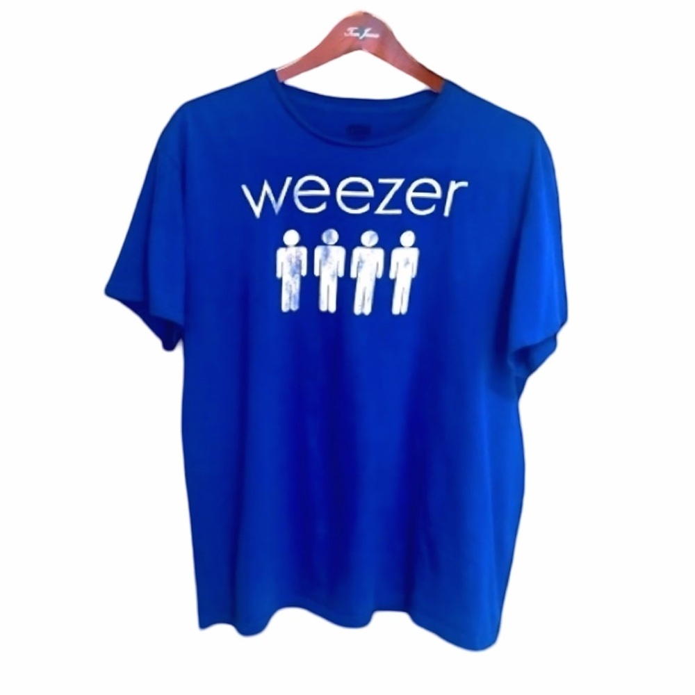American Classics Men’s Blue ‘WEEZER’ Graphic T-Shirt. XL